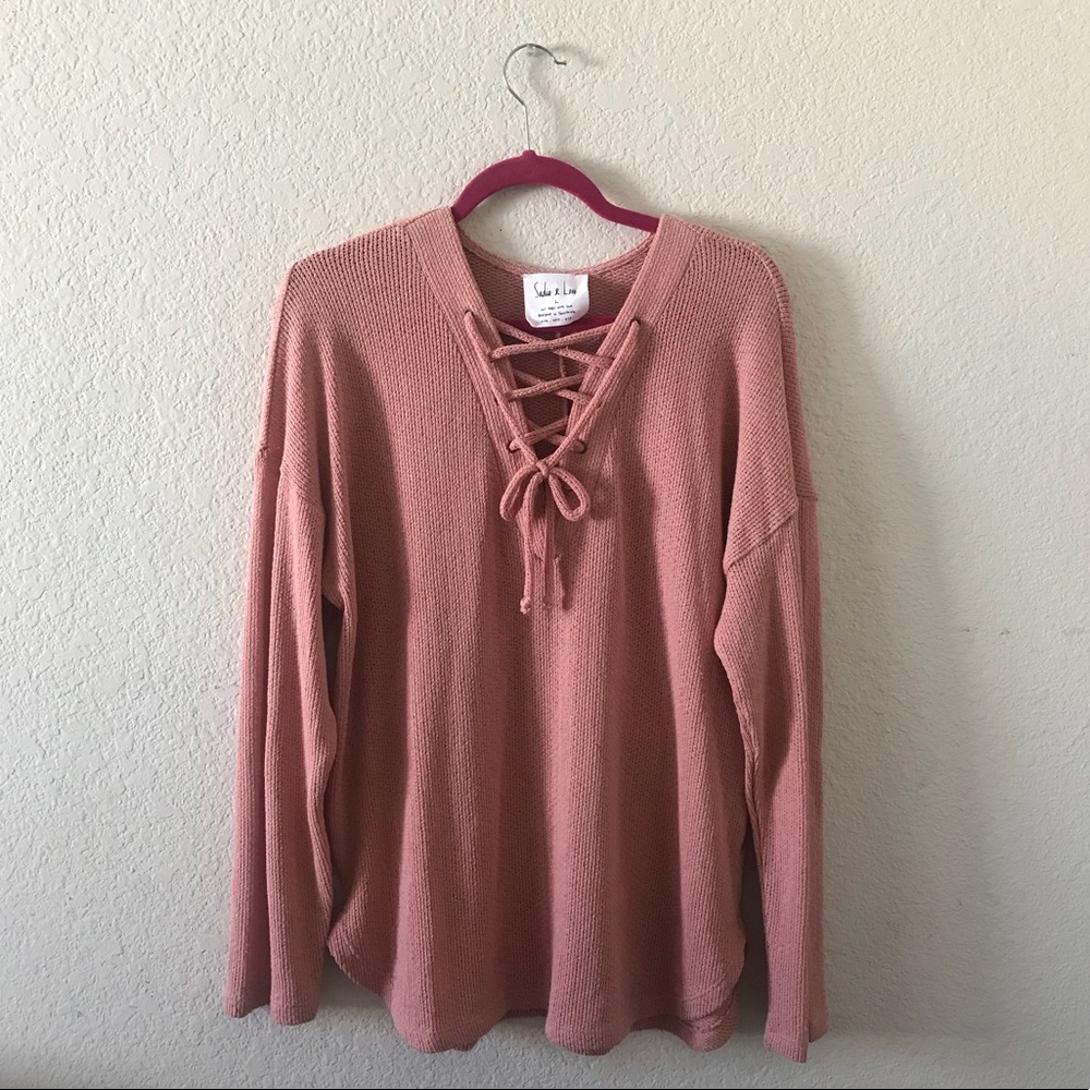 Sadie & Love knitted long sleeve